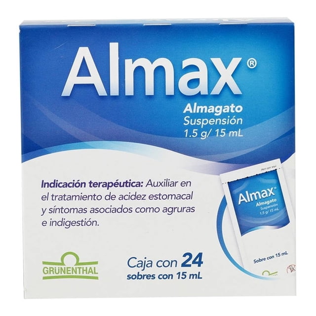 Almax Almagato 1.5 g/15 ml suspensión 24 sobres