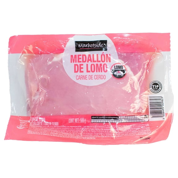 Medallón de Lomo de Cerdo Marketside, Corte Fresco, 500 g