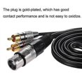 thumbnail image 3 of XLR Female To 2RCA Male Plug Stereo Audio Cable, Length: 3m, 3 of 4