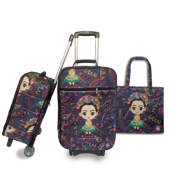 Set de Maletas 3 Piezas MLB Oaxaca Carry on