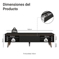 thumbnail image 3 of Mueble Mesa para TV Madesa Reims hasta 80' Negro, 3 of 12