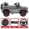 thumbnail image 4 of Camioneta JOYKOO Mercedes-Benz Montable Eléctrico Control Remoto 12v Gris, 4 of 7