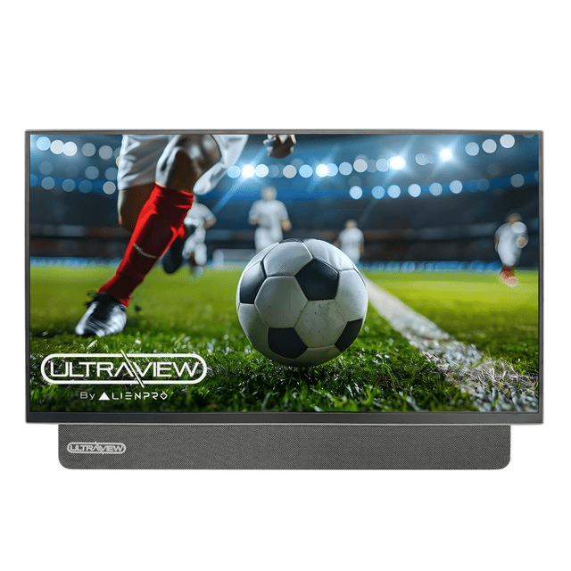 Pantalla Smart TV AlienPro 27 Pulgadas Full HD Gris 9000 mAh