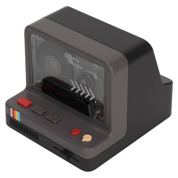 Reproductor de cassette de cassette portátil Cinta estéreo retro stailer admite aux y tarjeta de memoria