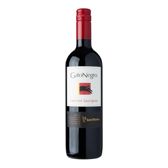 Pack de 6 Vino Tinto Gato Negro Cabernet Sauvignon 750 ml