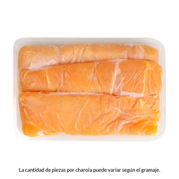 Milanesa de Pechuga de Pollo por kg Peso Aprox por Charola 700 a 800 g