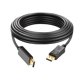 thumbnail image 1 of Cable DisplayPort a HDMI 4K 1.8 Metros Conectores Dorados Conexión Estable y Ultra Definición, 1 of 9