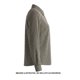 thumbnail image 3 of Blusa Simply Basic para Dama, Camisera Manga Larg Estampado Rayas Negro Talla EG, 3 of 4