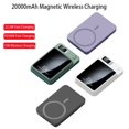 thumbnail image 2 of Mini batería externa magnética inalámbrica de 20000 mAh con cargador rápido para iPhone y teléfonos móviles., 2 of 5