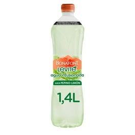 Agua infusionada Bonafont Levité toque de sabor pepino limón 1.4 l