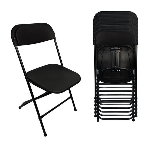 Set de 6 sillas de plástico plegable STYRKA Para exterior Uso rudo