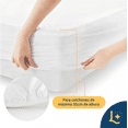 thumbnail image 2 of Protector de Colchón Premium - Extra Suave - Hipoalergénico Antiácaros (Toallín, Individual), 2 of 4