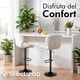 thumbnail image 4 of Set De 4 Bancos De Cocina Barra Silla Taburete Respaldo Alto, 4 of 8