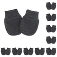 thumbnail image 3 of Manoplas para Bebés Minnieouse Guantes para Recién Nacidos Diseño Considerado Trajes para Bebés Negro Gris Type1 NO1, 3 of 4