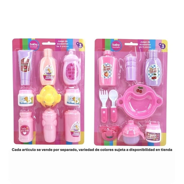 Juego de accesorios Baby Boutique 9 piezas