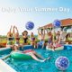 thumbnail image 4 of PVC Inflatable Beach Balls Glitter Transparent Beach Balls Water Play Toy Outdoor Floating Sports Balls, 4 of 9