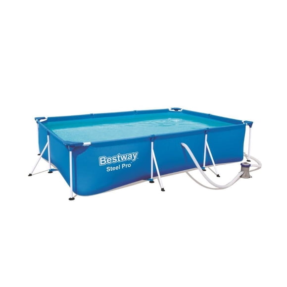 Alberca Rígida Bestway Rectangular 201 x 300 cm Azul