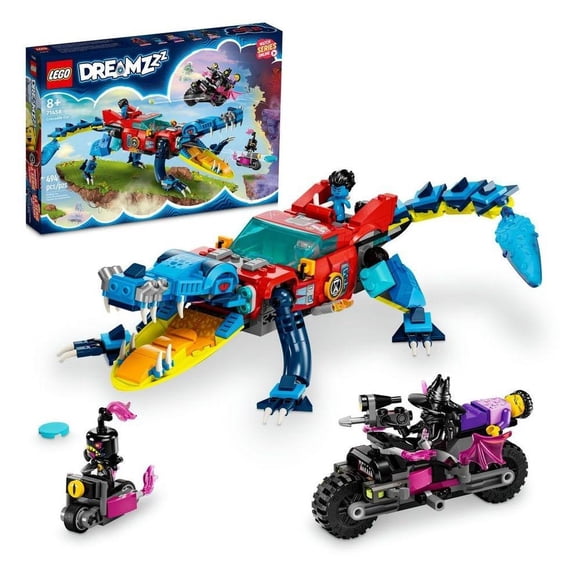 Set de Construcción LEGO DREAMZzz Coche Cocodrilo 71458 832 Bloques