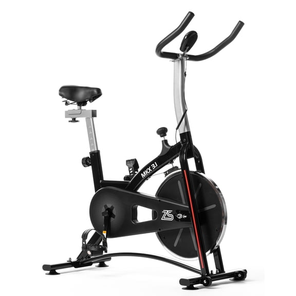 Bicicleta Fija Estatica Spinning Disco Rueda 6 kg con Sensores de Pulso