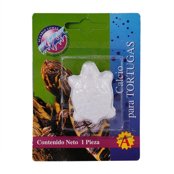 Calcio para Tortugas Acuario Lomas Adicionado con Vitamina A