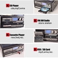 thumbnail image 4 of Tocadiscos de vinilo LoopTone 10 en 1, 3 velocidades, Bluetooth, negro y gris, 4 of 7