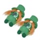 thumbnail image 1 of Muñeca De Gnomos, 2pcs Gnomes Muñeca Lindo Sombrero Verde Artesanal Decoración Del Día De San Patricio Decoración Gnomo Gnomos Con Decoración Espacial, 1 of 7