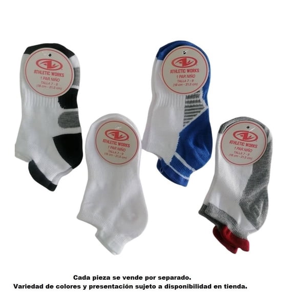 Tin Athletic Works para Niño, Blanco Unitalla