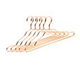 thumbnail image 4 of RENACLIPY 5Ud Ropa Colgadores Metálicos Dorados Sin Marcas Con Resistencia Antideslizante, 4 of 8