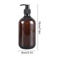 thumbnail image 3 of CaiYueKe Soap Dispenser, Dish & Hand Soap Dispenser Set for Bathroom & Kitchen, Refillable Pump Bottle Dispenser, Plastic Empty Soap and Lotion Dispenser for Liquid, 3 of 7