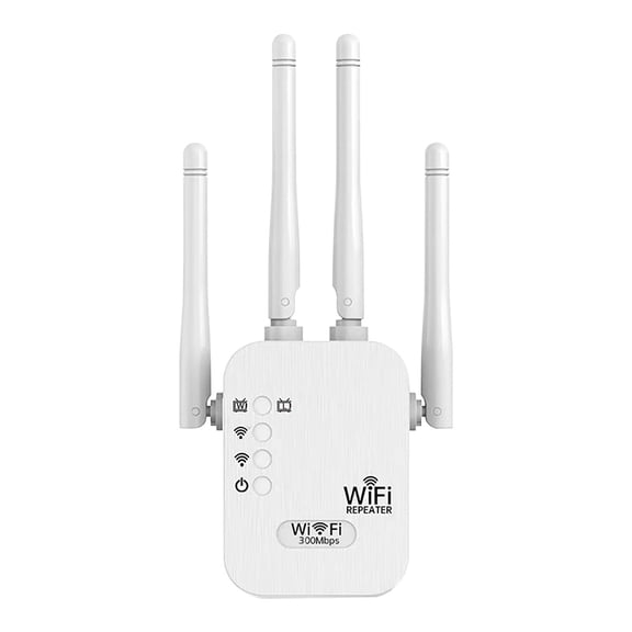 Amplificador de Red Wifi de 300 Mbps para El Hogar, Repetidor Estable de Pared.