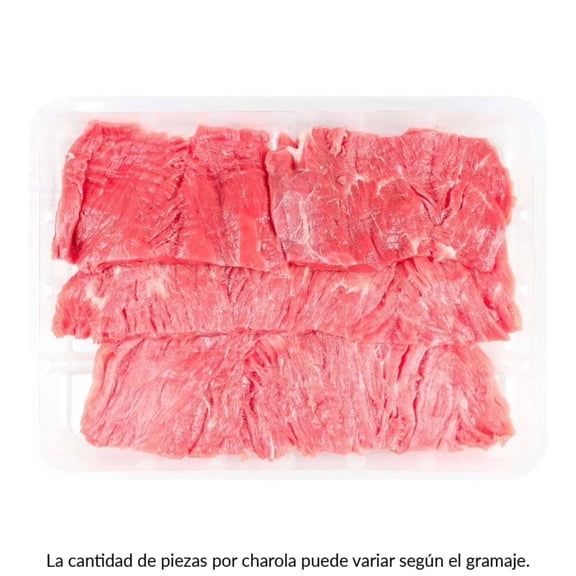 Filete de Res Tampiqueña por kg Peso Aprox por Charola 400 g