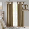thumbnail image 2 of Cortina Oscurecedora Faux Silk Madison Park Bronce 50x95, 2 of 5