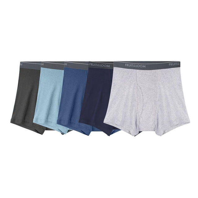 Boxer Fruit Of The Loom para Hombre, Trunk Multicolor 5 Piezas Talla CH