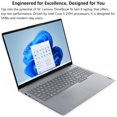 thumbnail image 4 of Laptop Lenovo ThinkBook 16 Gen 8 Intel Core 5 210H 32GB RAM 1TB SSD 16 Pulgadas WUXGA Windows 11 Pro Gris, 4 of 5