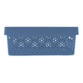 thumbnail image 2 of Caja con Tapa 11 Litros Plastic Trends Modelo Paris Color Azul Plumbago, 2 of 4