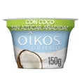 thumbnail image 1 of Yogurt griego Oikos sin azúcar añadida deslactosado coco 150 g, 1 of 7