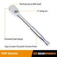 thumbnail image 3 of Gearwrench Juego De Herramientas Mecánicas 120Xp De 51 Piezas | Unidad De 1/4 De Pulgada | 6 Puntos | Estándar Y Profundo | Sae Y Métrico | 80300P, 3 of 7