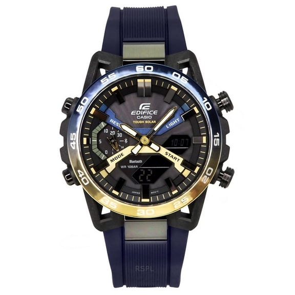 Casio Edifice Sospensione Nighttime Drive Analog Digital Smartphone Link Tough Solar ECB-2000NP-1A 100M Men's Watch