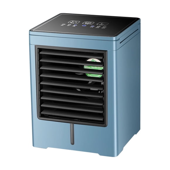 Aire acondicionado portátil, ventilador, recargable, evaporativo, portátil, con enfriador de aire.