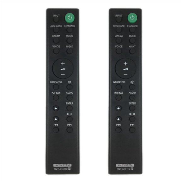 2X -AH411U Control Remoto de Repuesto para Soundbar HT-S100F HT-SF150