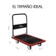 thumbnail image 2 of RED VELVET Carro Plataforma Transportador Plegable De Acero 150kg, 2 of 5
