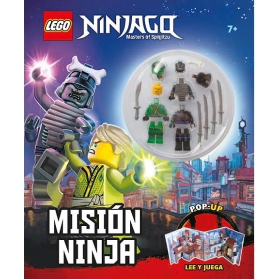 LEGO NINJAGO MISION NINJA PANINI BOOKS Libro Interactivo AMMET