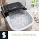 thumbnail image 4 of Máquina De Hielo Portátil De Encimera Con Asa Y Pala Maquina De Hielo De Bala Con 2 Tamaños De Hielo 8 Cubos En 6 Minutos Maquina Hielo De Limpieza Automática Para Bar y Fiestas, 4 of 7