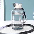 thumbnail image 4 of Vaso de agua de gran capacidad para deportes y fitness, botella de agua Ton Ton, resistente a altas temperaturas, cubo Ton Ton, vaso grande para el vientre, vaso recto para beber con asa de, 4 of 7