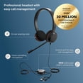 thumbnail image 2 of Auriculares Jabra Evolve 20 con cable, doble oído, USB-C/A, negro, 2 of 6