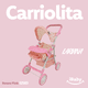thumbnail image 2 of Carriola de Juguete para Muñeca iBaby Lariana Roses Pink, 2 of 5