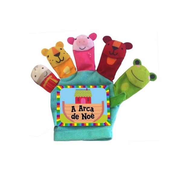 Libro El Arca DE Noe Guante DE Tela Ciranda Pasta Blanda