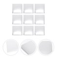 thumbnail image 1 of CATIEBYE 25Ud Azulejos De De Acrílico Para Maquillaje Y Interior Plata, 1 of 8