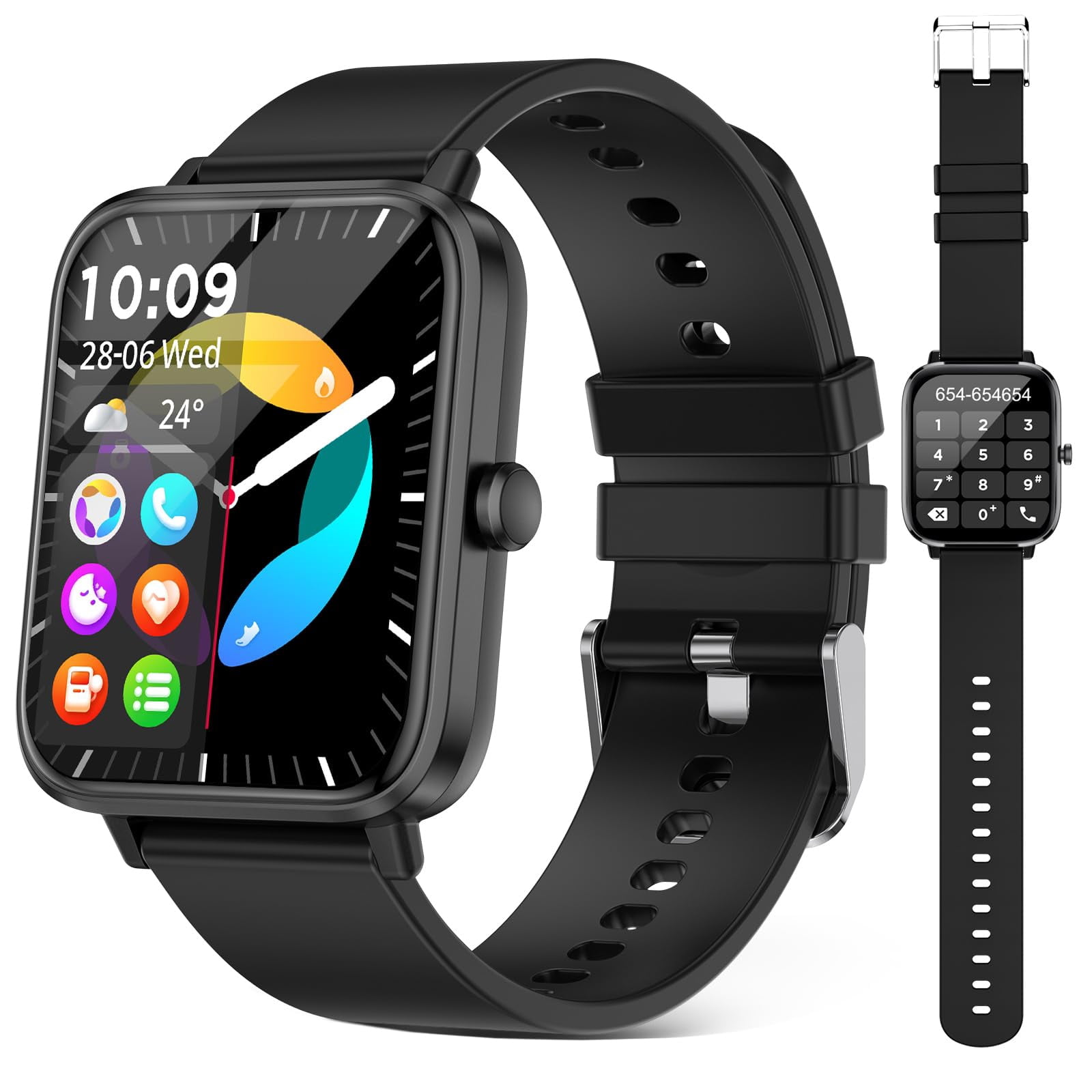 Reloj Integrales Reloj inteligente FTTMWTAG, monitor de actividad física impermeable de ...