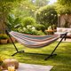 thumbnail image 4 of Ilios Innova | Hamaca con Soporte Metálico para Jardín, Patio o Terraza, Tela Resistente con Estructura de Acero, Diseño Cómodo y Estable, 4 of 9